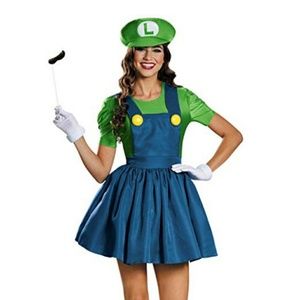 Luigi Halloween costume dress, dress only
